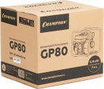 Мотопомпа бензиновая CHAMPION GP80 для слабозагрязненной воды