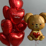 Сет шаров «Я так сильно тебя люблю»