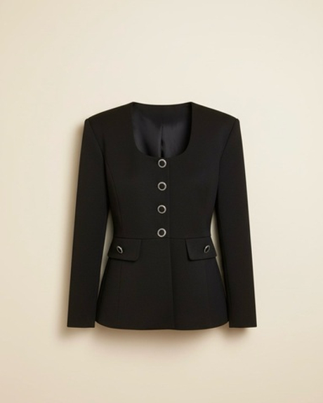 Жакет "Горная лань" в черном