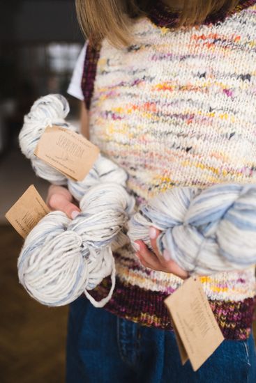 Пряжа MANOS DEL URUGUAY Serpentina (100% меринос ручного прядения)