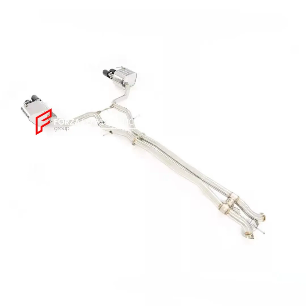 Спортивная выхлопная система с заслонками для Porsche Panamera 971 4S 4.0T Порш Панамера