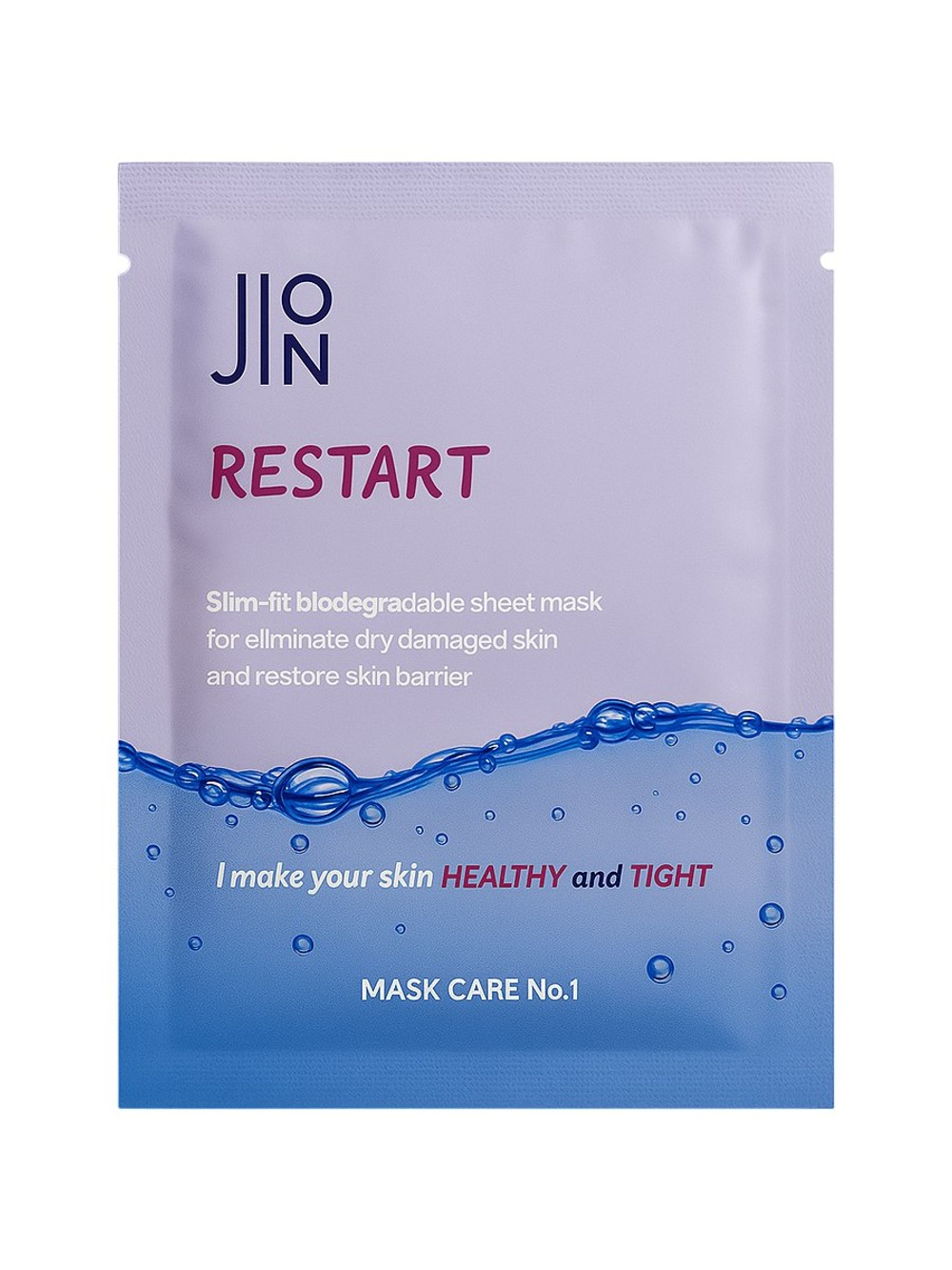 [J:ON] Тканевая маска ЦЕРАМИДЫ для лица Derma Care Ceramides Sheet Mask, 28мл