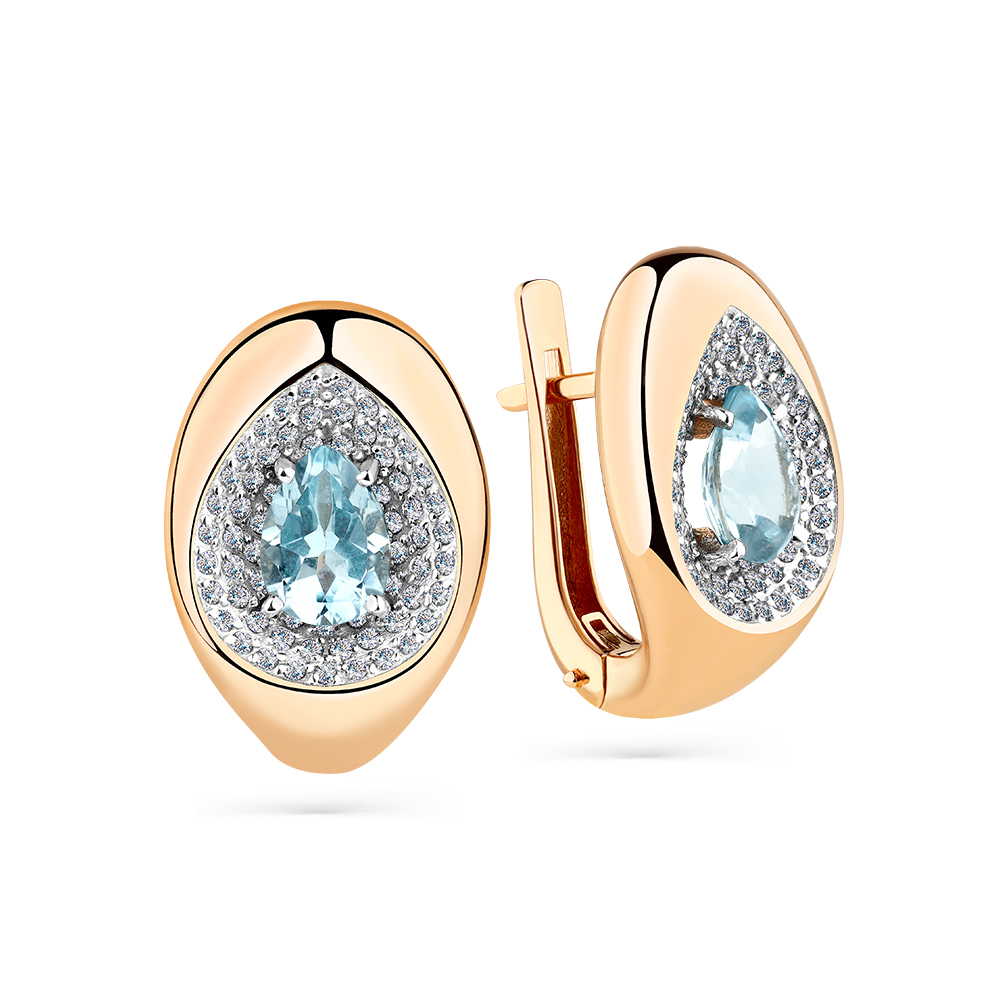 Серьги из золота 585 пробы