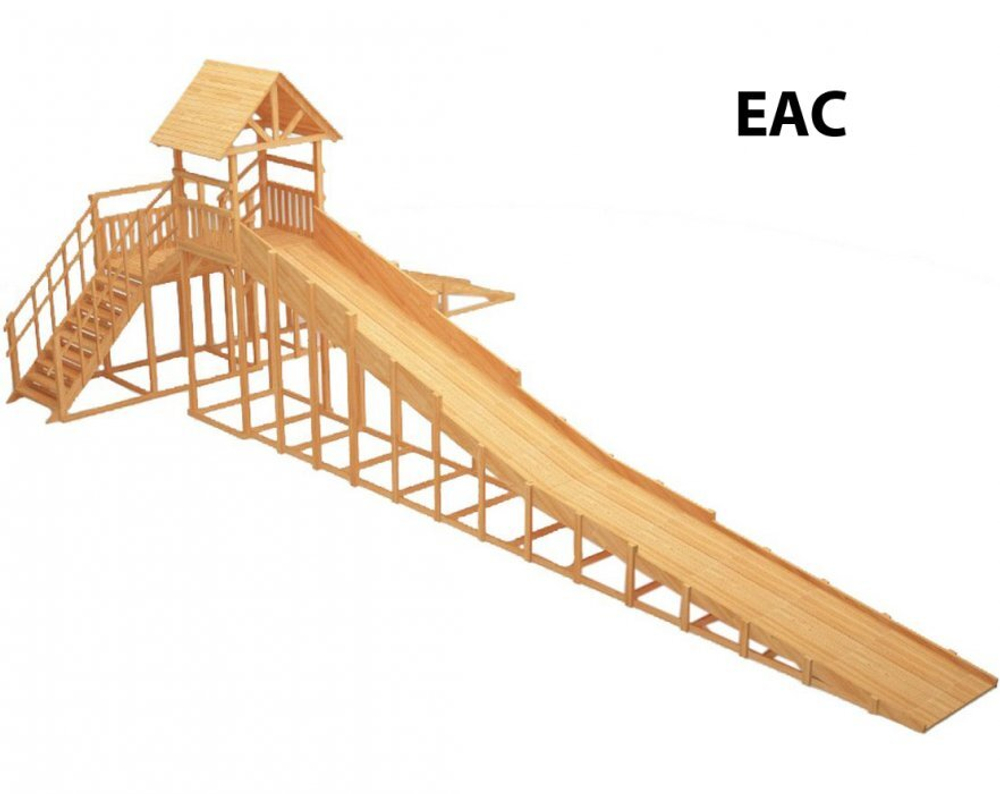 Зимняя горка TORUDA Север wood-10