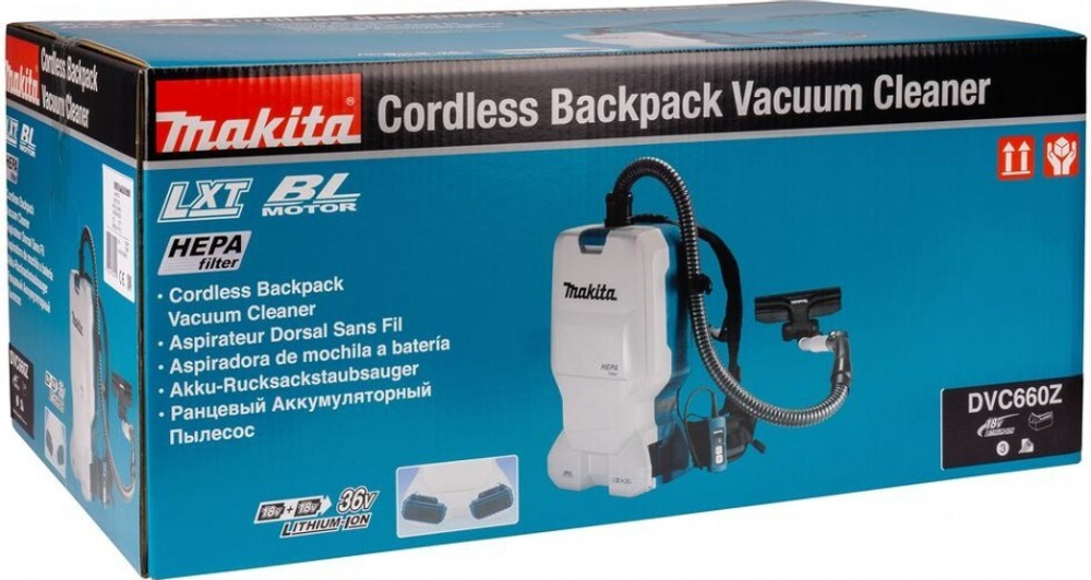 Пылесос аккумуляторный MAKITA DVC 660 Z без АКБ и ЗУ DVC660Z