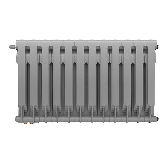 Радиатор Royal Thermo BiLiner 500 VDR Silver Satin - 12 секций нижнее подключение (правое)