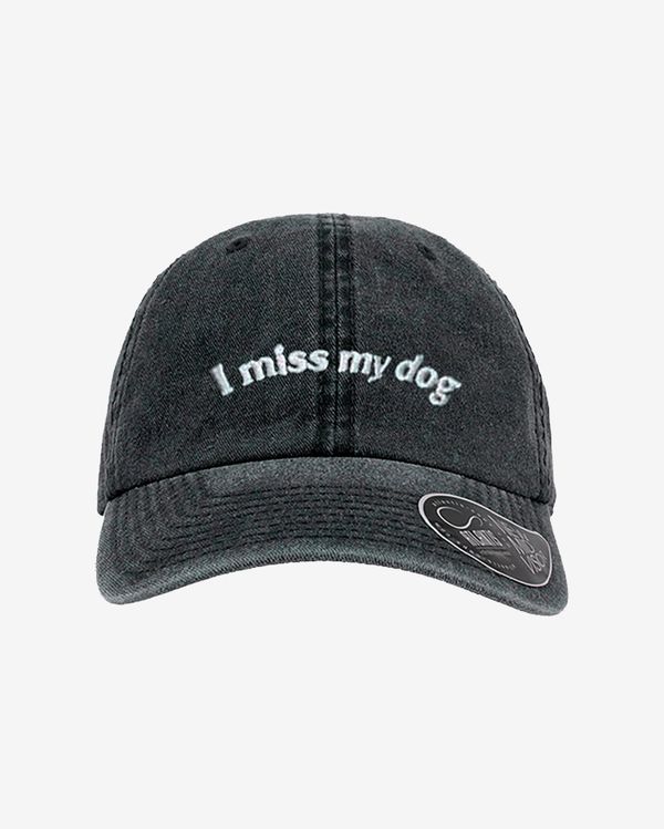 Кепка I miss my dog Baseball Grey - фото 1