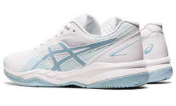 Женские Кроссовки теннисные Asics Gel-Game 8 - white/smoke blue