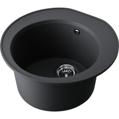Мойка Omoikiri Miya 50-R-BL Tetogranit/черный