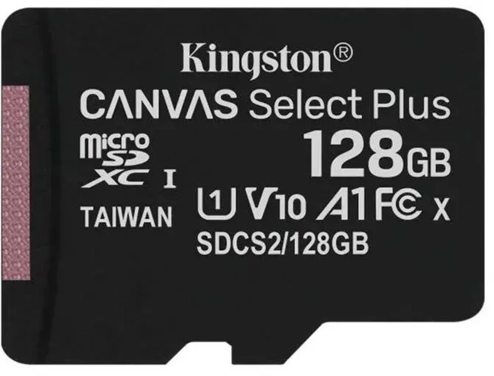 Kingston MicroSD/TransFlash-128 Gb class 10 (100 Mb/s)