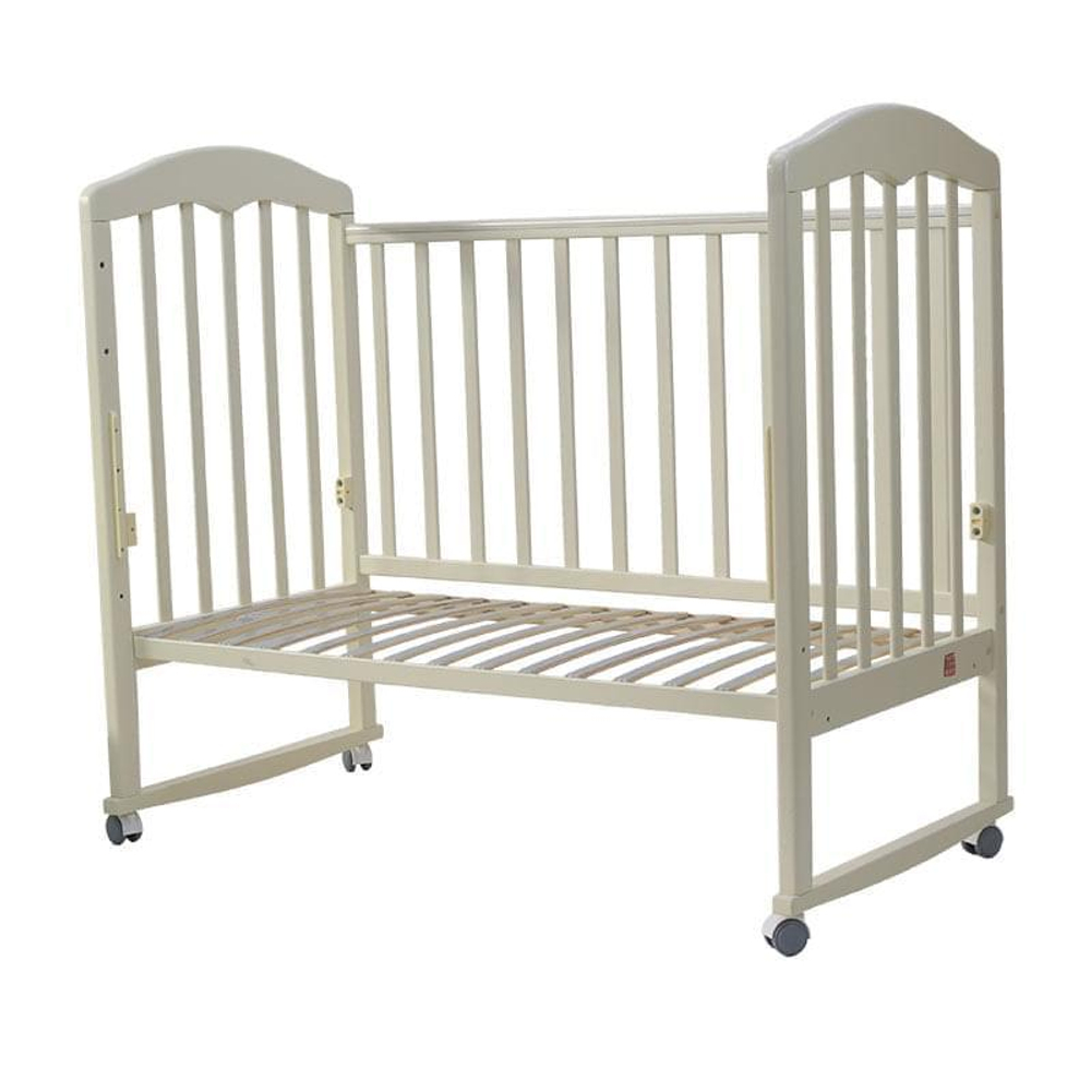 Кроватка детская Топотушки Сильвия 2 качалка, слоновая кость