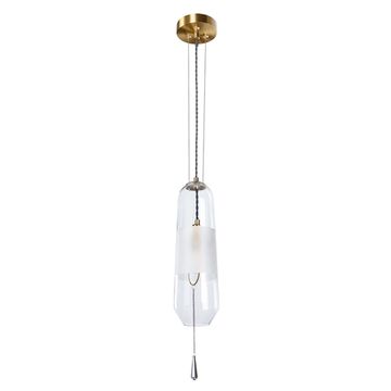 Подвесной светильник 5012/09 SP-1 бронза/прозрачный Lich Divinare