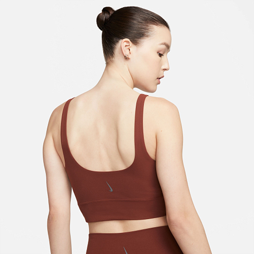 Женский топ-бра Nike THE NIKE YOGA LUXE CROP TANK