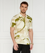 Поло SLUB AOP GUESS - зеленый(M4GP03 KC601)