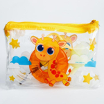 Набор маникюрный детский «Жирафик», 2 предмета: ножнички, книпсер 3893565