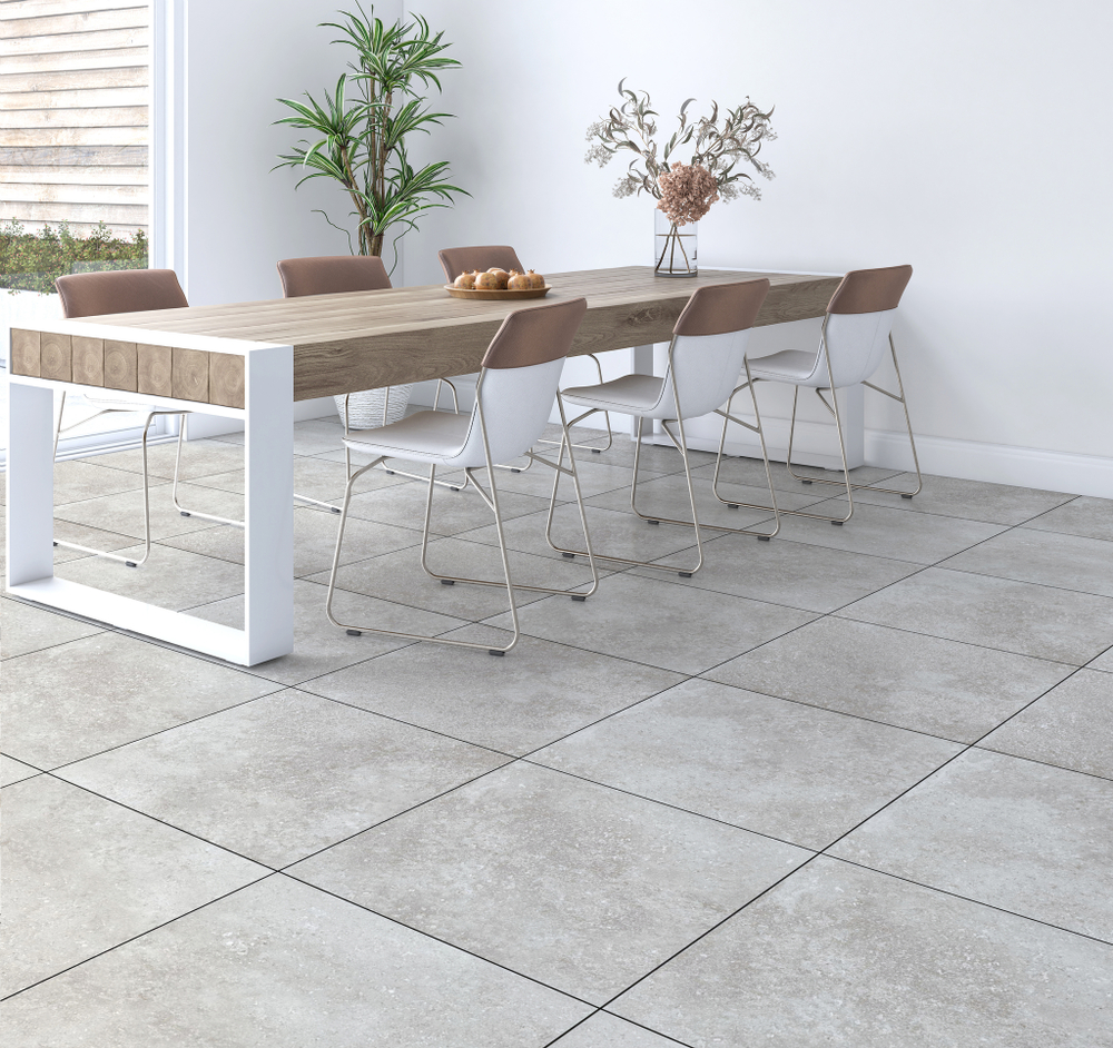 Керамогранит LB Ceramics Цементо 45x45 см 1.62 м² матовый цвет серый