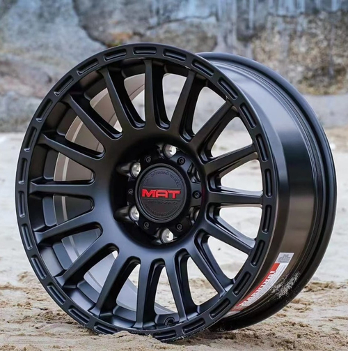 Диск колёсный литой MAT Offroad 1906 R17 8,0 ET+15 Matte Black