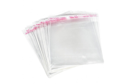 Пакет с клеевым клапаном 12*12/3 см 25мкм(100шт в упак)