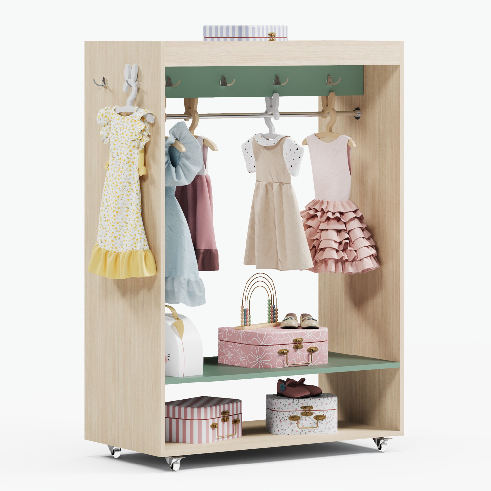 Мобильная вешалка Эсбен серия Скандик