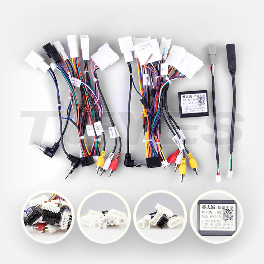 Комплект рамки с разъёмами 10"+can Toyota RAV4 2018+ европа, или пр.руль без 360 (F2) - Car-Smart 8014