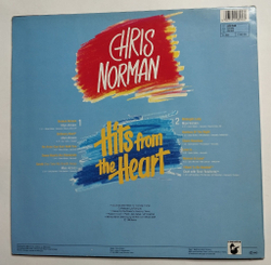 Винтажная виниловая пластинка LP Chris Norman Hits From The Heart (Germany 1988)