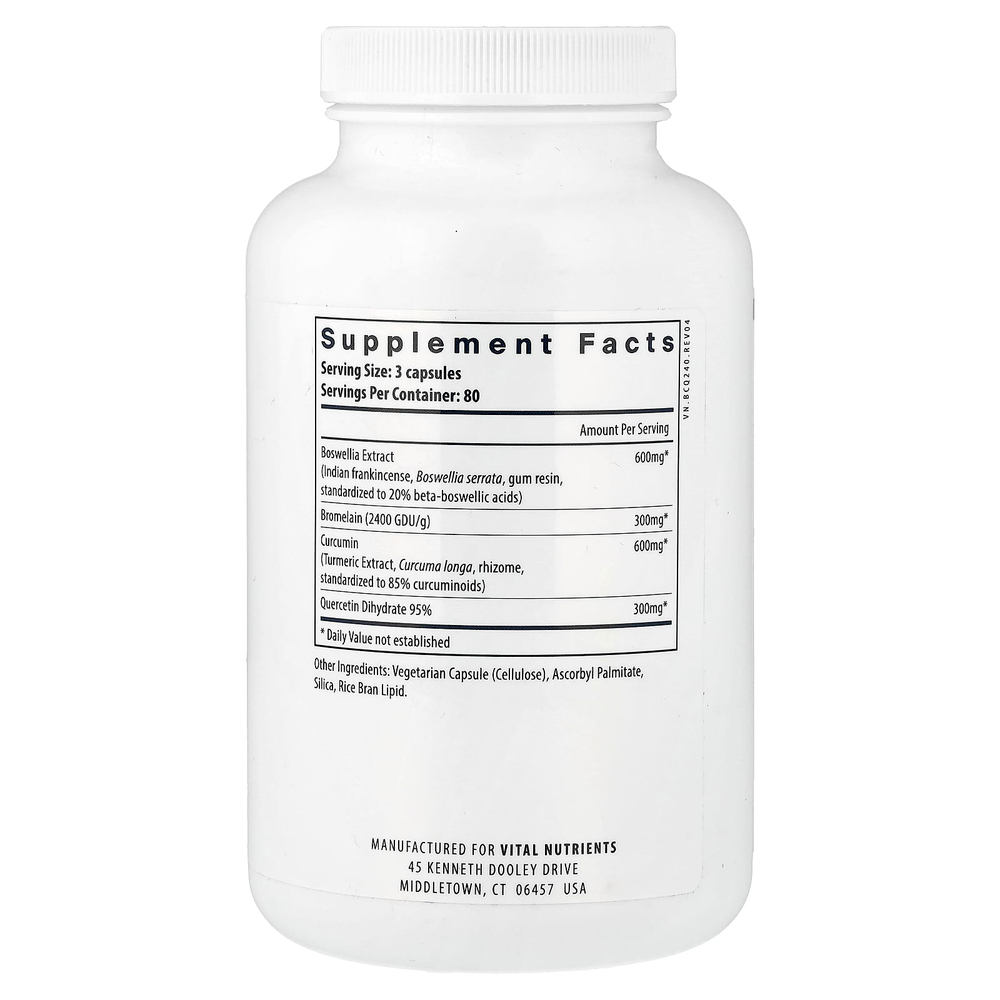 Vital Nutrients, BCQ®, 240 веганских капсул