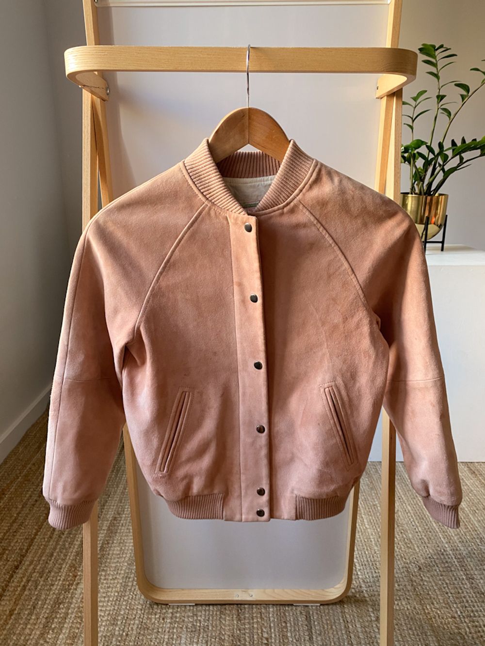 Замшевая куртка Bonpoint, 140