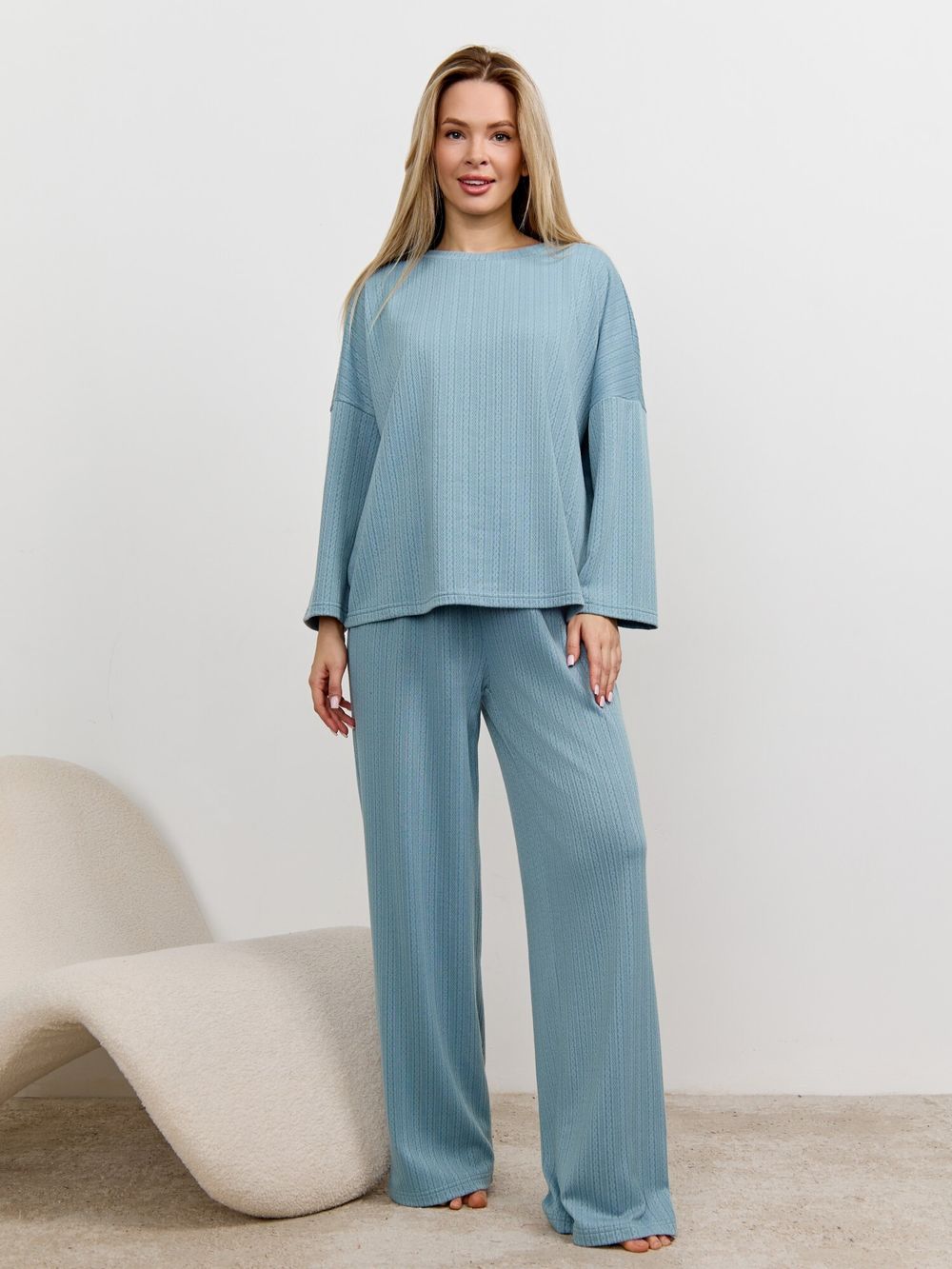 Костюм Материя-1 Виотекс СЕРО-ГОЛУБОЙ