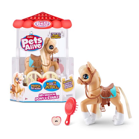 Pets Alive My Magical Pony and Stable Battery Powered