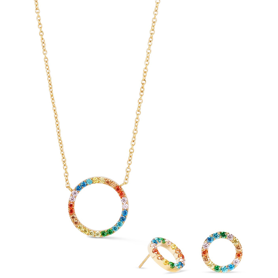 Колье Coeur de Lion Multicolour Gold 2057/10-1516