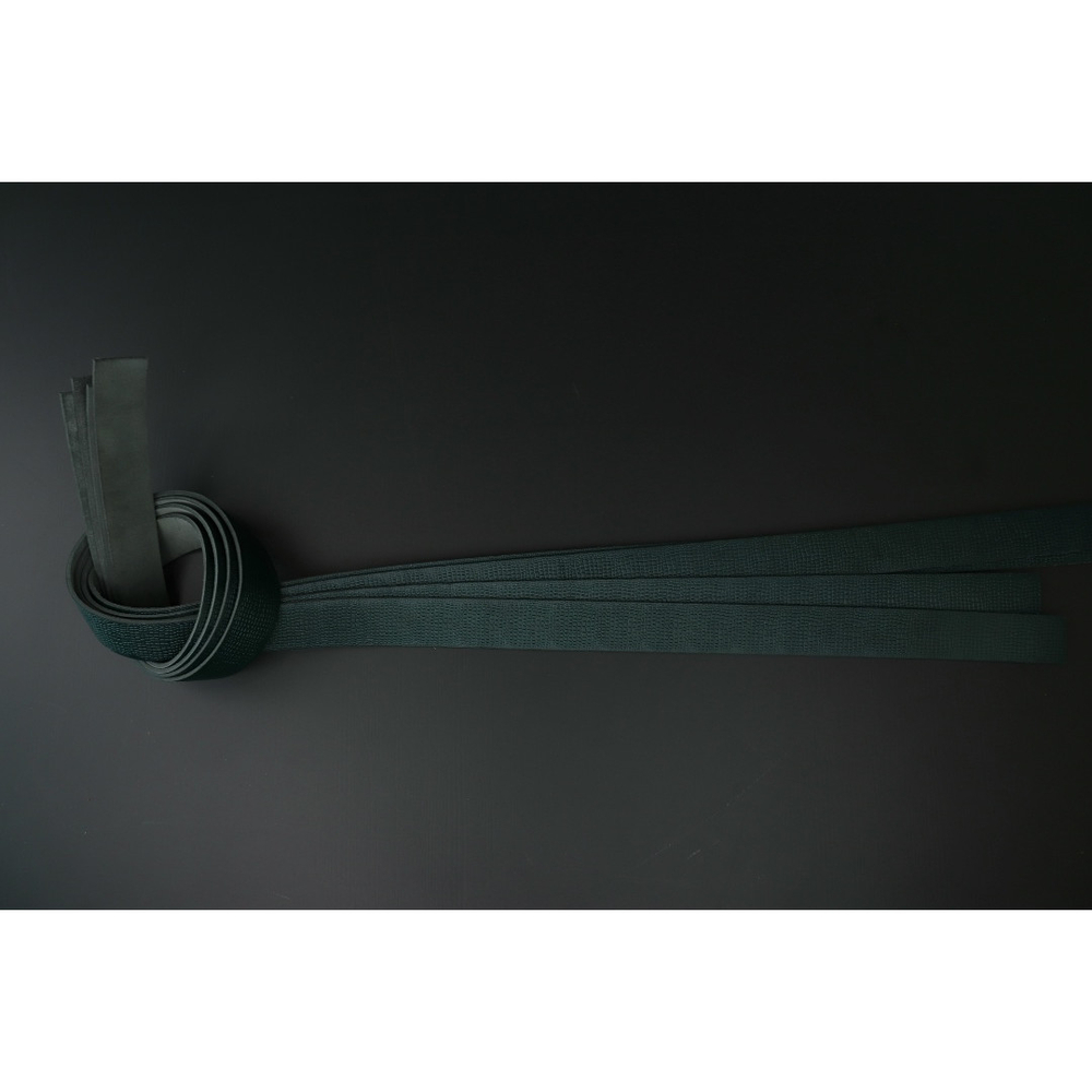 Ременная заготовка сине-зеленая с лицевой отделкой+ плита геккон 140