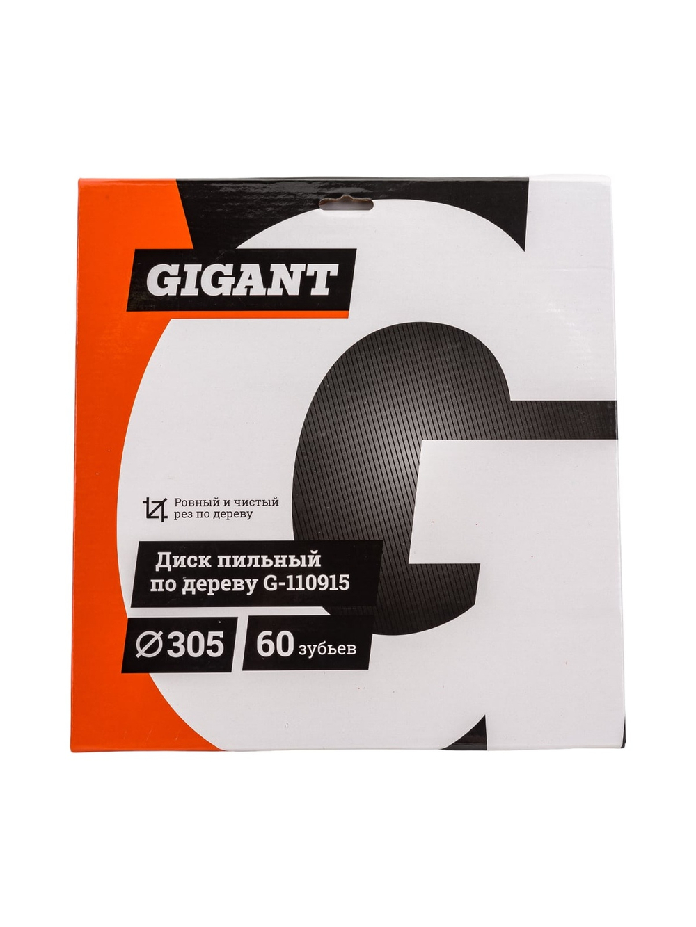 Пильный диск Чистый рез по дереву 305x30 мм, 60 зубьев Gigant G-110915