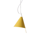 Pendant design lamp  Cone by Almerich D22 (Yellow)
