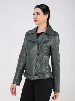 Кожаная куртка демисезонная косуха