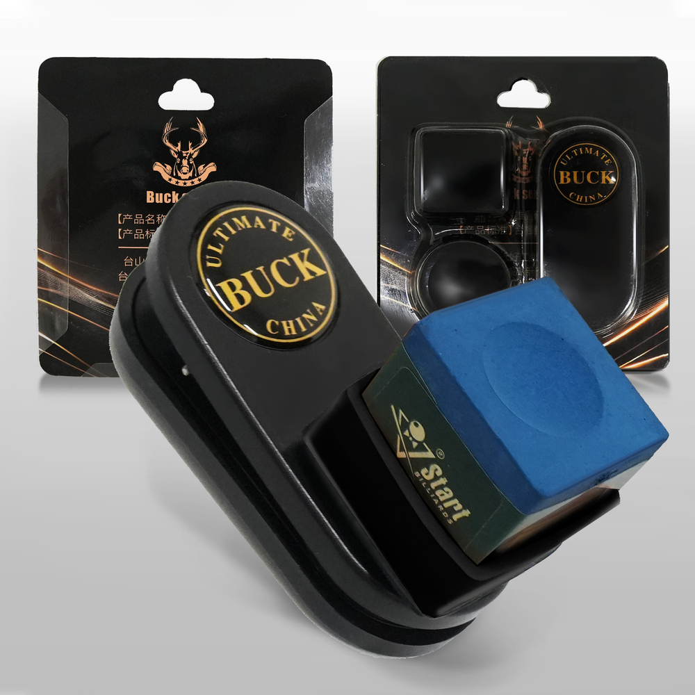 Держатель для мела пластиковый, магнитный, черный SB-QKJ-024-BLACK