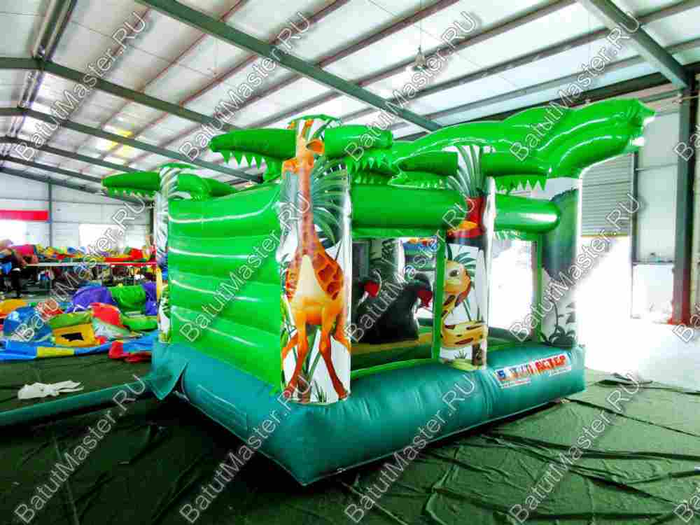 Коммерческий надувной батут "Национальный парк" 4*3*3 м