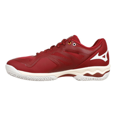 Женские теннисные кроссовки Mizuno Wave Exceed Light Clay Court Shoe Women - Dark Red, White