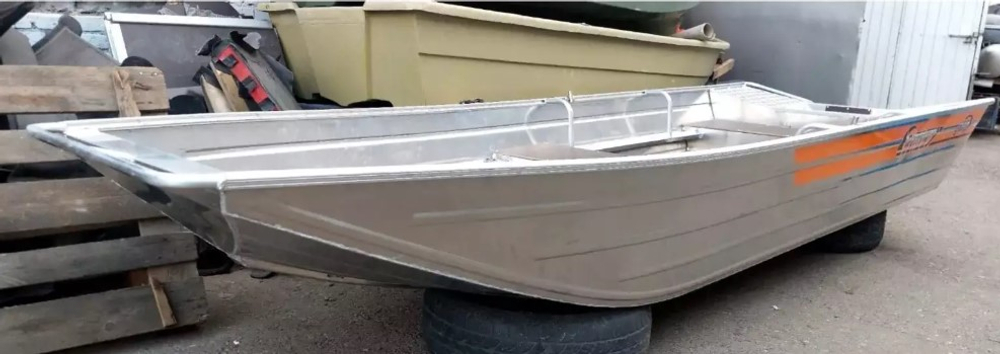 Алюминиевая лодка WELLBOAT-40