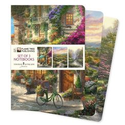 Bloknot \ Блокнот \ Notebook Thomas Kinkade Set of 3 Standard Notebooks