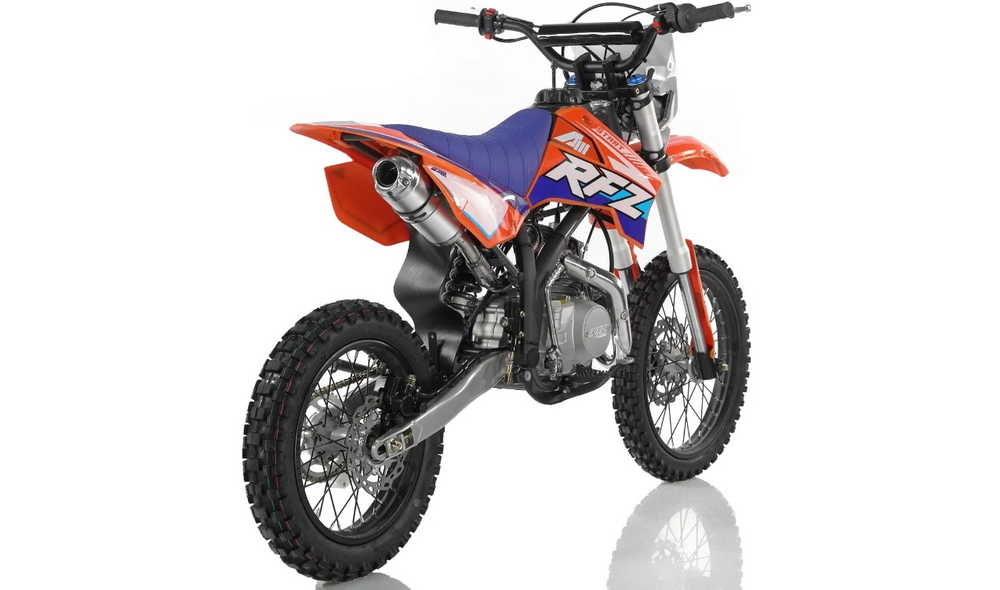 Питбайк Apollo RFZ START 125L 17х14 Оранжевый