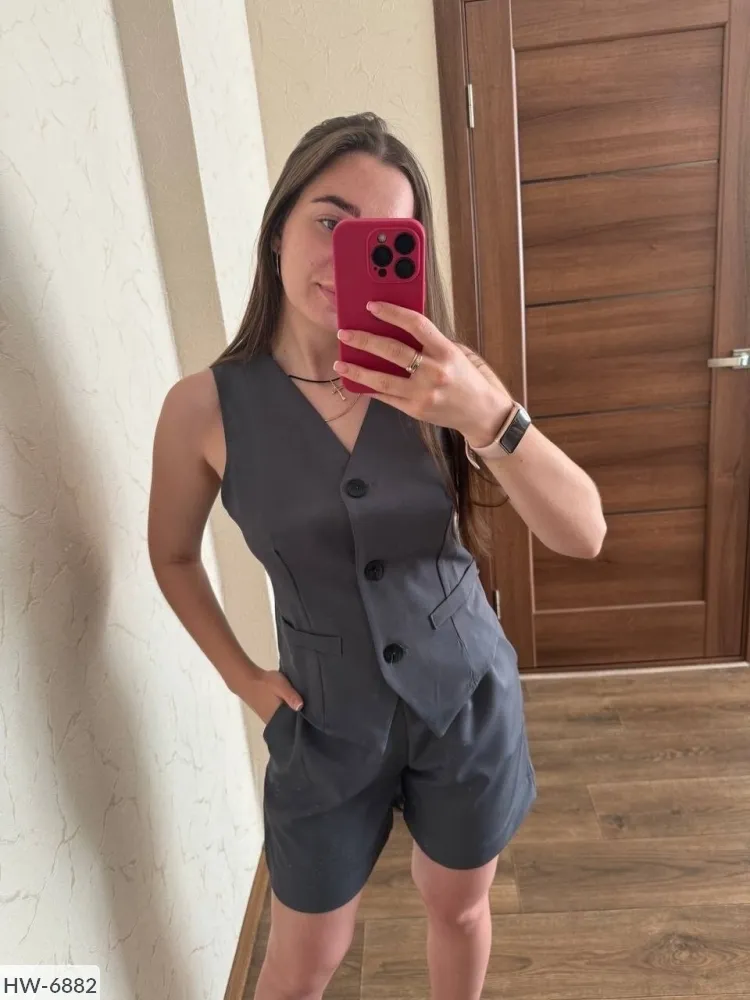 Костюм HW-6881 Фабрика Моды