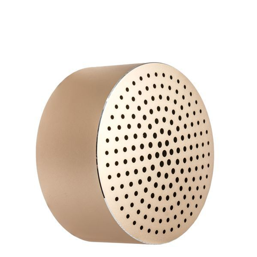 Портативная Bluetooth колонка Xiaomi Portable Round Box Speaker (FXR4039CN) Gold Золотистая ORIGINAL