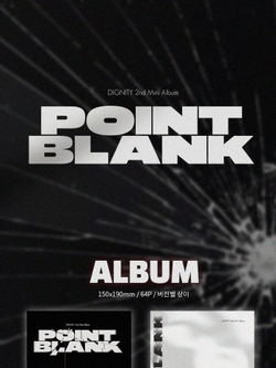 Альбом DIGNITY - POINT BLANK 2nd Mini Album 2 Version SET
