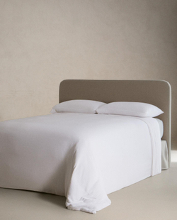 Zara Home - Простыня из шифона, белый, 210x280 см