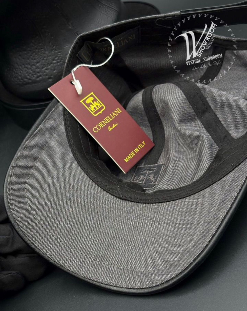 Бейсболка Corneliani премиум