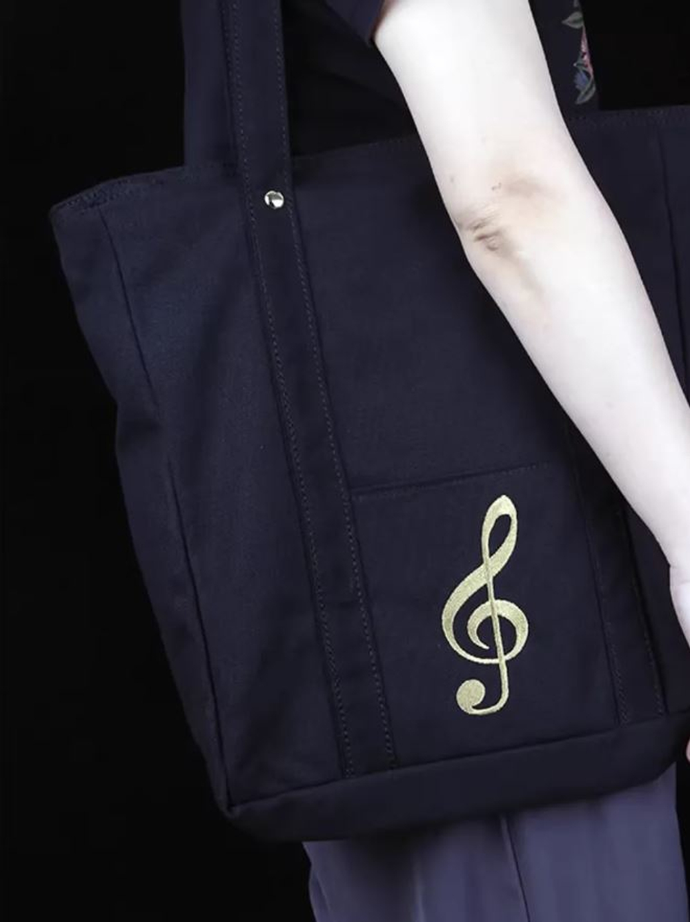 Сумка-шоппер "Скрипичный ключ"