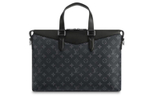 LOUIS VUITTON Briefcase Explorer Monogram Eclipse Black/Grey