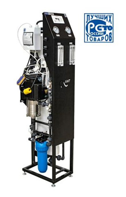 AWT ROL-250 (1 мембрана VONTRON XLP11-4040) - установка обратного осмоса с насосом (0,25 м3/ч ), (товар с купоном)