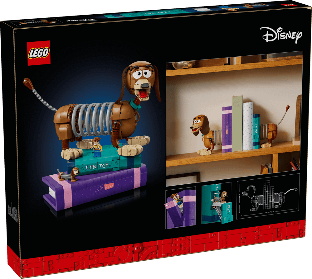 Конструктор LEGO Disney 43301 Toy Story Slinky Dog Bookends