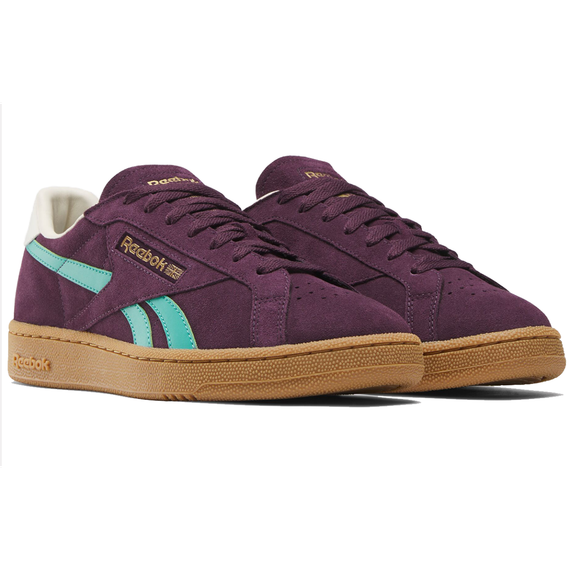 reebok CLUB C GROUNDS UK Кроссовки для скейтбординга Низкие Бургундские Унисекс